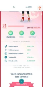 Conta básica level 31 landorus 100% - Pokémon