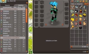 Cra lvl 200 Scroll em tudo - Dofus