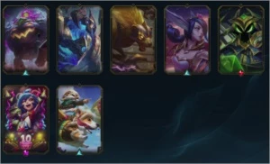 CONTA LOL COM KAYLE JUIZA, 119 CHAMPS, 25 SKINS - League of Legends