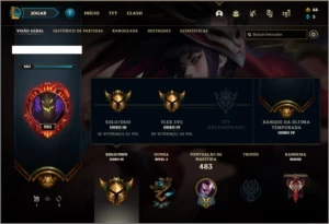 Conta ouro 3 com 102 skins e 138 champs - League of Legends LOL