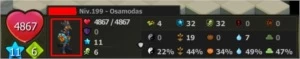 Conta Osa Dofus LV 199