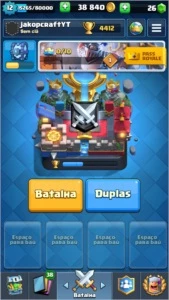 Conta Clash Royale lv 12 Todas as cartas e 40 mil de ouro