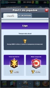 Conta Clash Royale lv 12 Todas as cartas e 40 mil de ouro