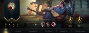 Conta ouro I 71% taxa de winrate - League of Legends: Wild Rift LOL WR