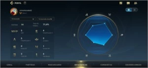 Conta ouro I 71% taxa de winrate - League of Legends: Wild Rift LOL WR