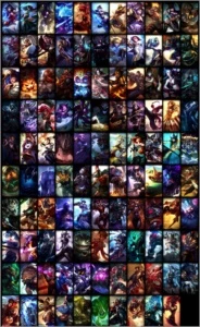 CONTA Platina 1 + 154 Skins Lol League Of Legends