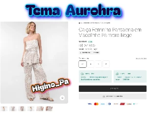 Tema Shopify Aurohra + Atualizações e Brindes - Outros