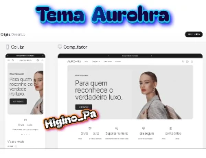 Tema Shopify Aurohra + Atualizações e Brindes - Outros