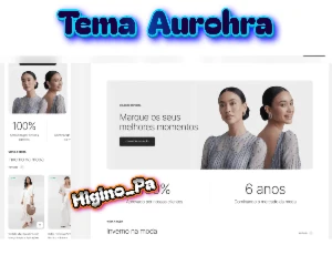 Tema Shopify Aurohra + Atualizações e Brindes - Outros
