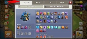 Clash of clans cv12 1500gemas!!