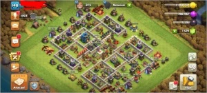Clash of clans cv12 1500gemas!!