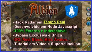 Radar Hack Albion - Vitalício - Indetectavel - Albion Online
