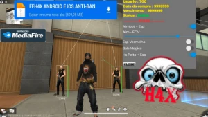 🎯Painel FFH4X Regedit - Android & Iphone - Free Fire