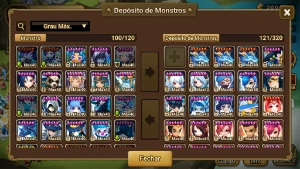 Acc global Nat LD Oberon 52 nat 5* e 112 6* - Summoners War