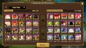 Acc global Nat LD Oberon 52 nat 5* e 112 6* - Summoners War