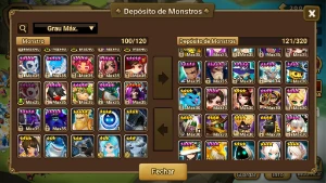 Acc global Nat LD Oberon 52 nat 5* e 112 6* - Summoners War