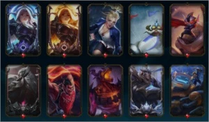 CONTA DE LOL GOLD 4 97PDL MMR ALTO COM  SKINS RARAS - League of Legends