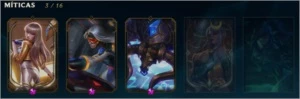 CONTA DE LOL GOLD 4 97PDL MMR ALTO COM  SKINS RARAS - League of Legends
