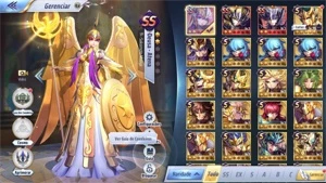 SAINT SEIYA AWAKENING - COM GEMAS AVANÇADAS E LIVROS SSA