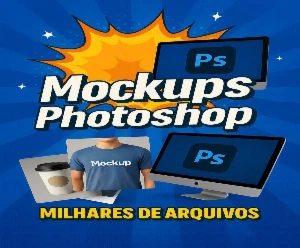 Milhares de Arquivos Mockups Photoshop - Outros