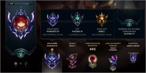 CONTA D4   ( 627 SKINS  + 117 CHROMAS ) - League of Legends LOL