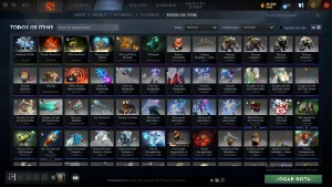 Conta Dota 2 Ancient + Arcana, Imortais E Sets Collectors