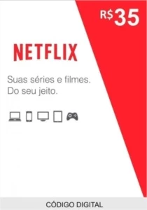 Giftcard Netflix R$35,00 - Gift Cards