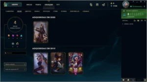 Conta League Of Legends | Level 21 LOL