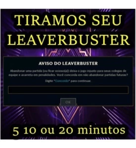 Tiramos seu leaver buster - League of Legends LOL