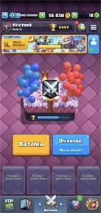 CONTA CLASH ROYALE NV 13 ARENA LENDARIA