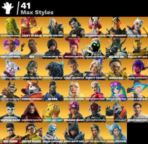 Conta Fortnite| 95 Skins | Chun-Li | Power Punk
