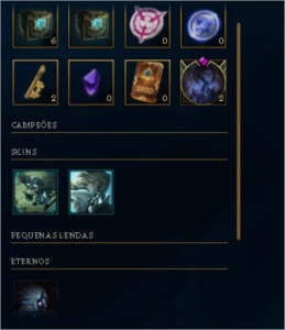 Conta lol Platina III 60+ pdl (Conta nova com MMR alto) - League of Legends
