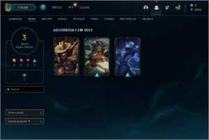 Conta lol Platina III 60+ pdl (Conta nova com MMR alto) - League of Legends