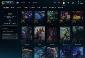 Conta PLATINA 4 | 72% Win - Lol (League Of Legends) Elomoon