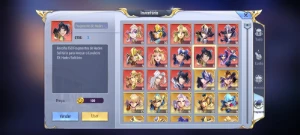 Thanatos, Perséfone, Deusa Athena e Sasha. Conta LV 40, muit - Saint Seiya Awakening SSA