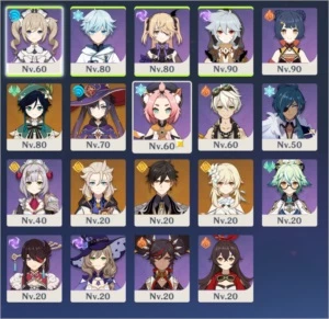 ✨GENSHIN IMPACT CONTA✨SERVIDOR AMERICA✨AR 51✨+ PERSONAGENS