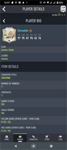 Conta Fifa 22 PC RONALDO FENÔMENO 96 INEGOC E +/- 600K COINS