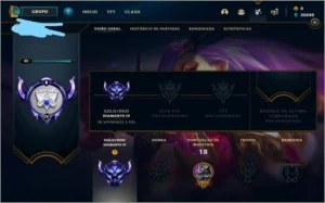 Conta Diamante IV BARATA - League of Legends LOL