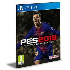 [Raridade] Pes 2019 Ps4 - Primária - Via Qr Code - Jogos (Mídia Digital)