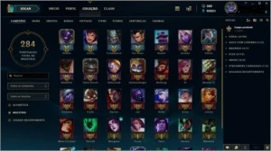 Conta LOL 575 skins todos os campeões. - League of Legends