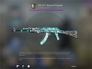 AK-47 Névoa Frontal Field Tested - Counter Strike CS