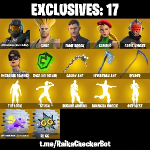 Conta De Fortnite Com 226 Skins E 194 Picaretas 