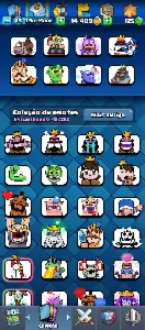 Conta Clash of clans e Clash Royale a venda a mesma conta.