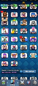 Conta Clash of clans e Clash Royale a venda a mesma conta.