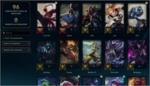 Conta ouro para smurf - League of Legends LOL