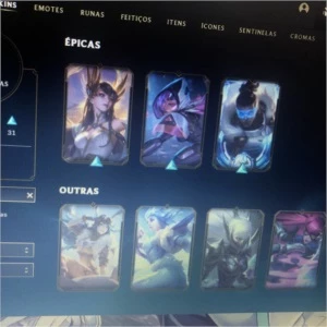CONTA LOL EX D4 E VALORANT  BARATA - League of Legends