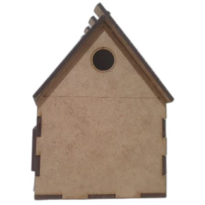 Mini Casinha MDF, diorama 10x8cm mod 1 - Artesanato e Personalizados