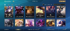 Conta de wild rift com 42 Skins e level 106 - League of Legends: Wild Rift LOL WR