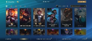 Conta de wild rift com 42 Skins e level 106