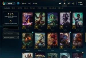 Conta Gold 3 - League of Legends LOL